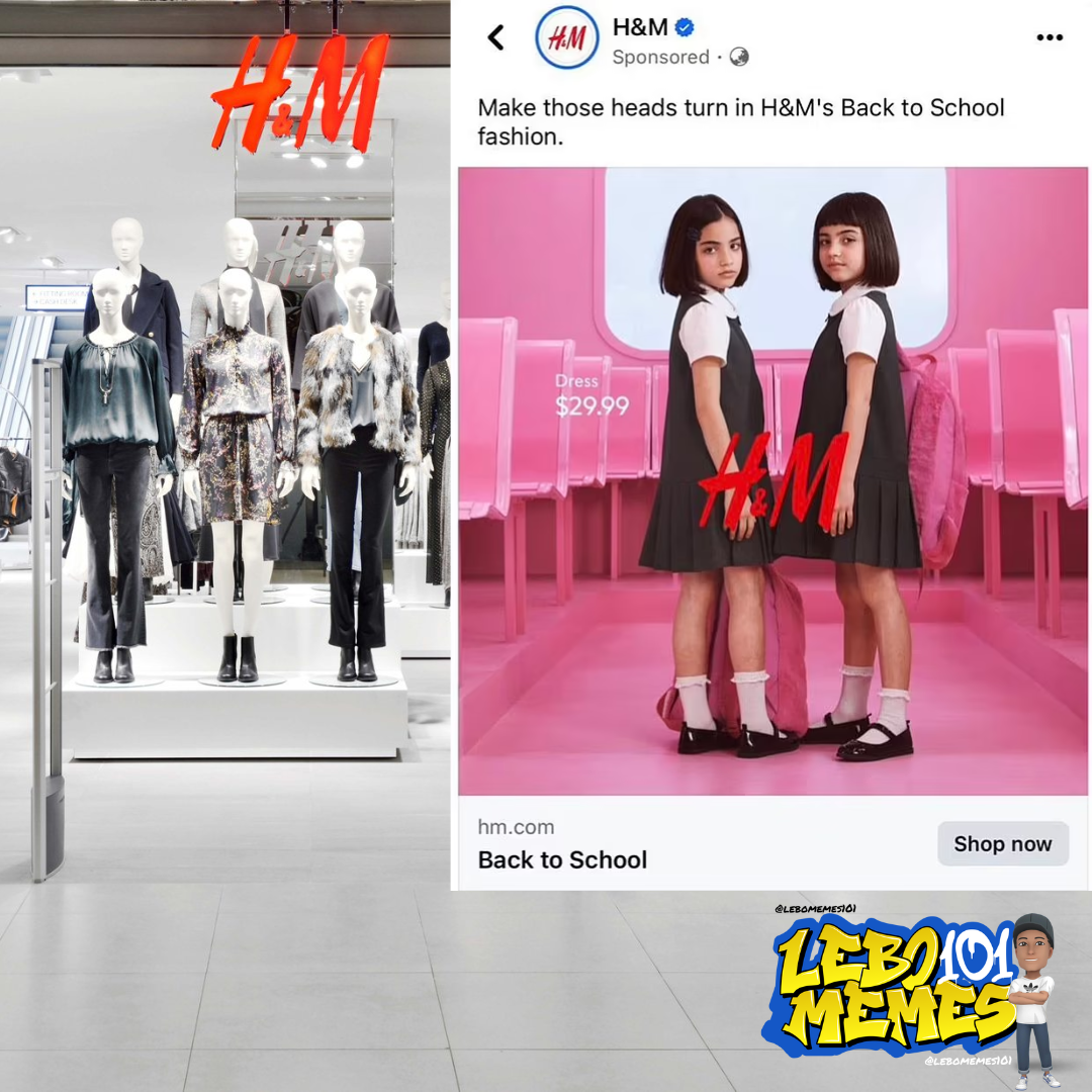 H&M Criticized for Sexualizing Schoolgirl Uniforms in Advertising Campaign
