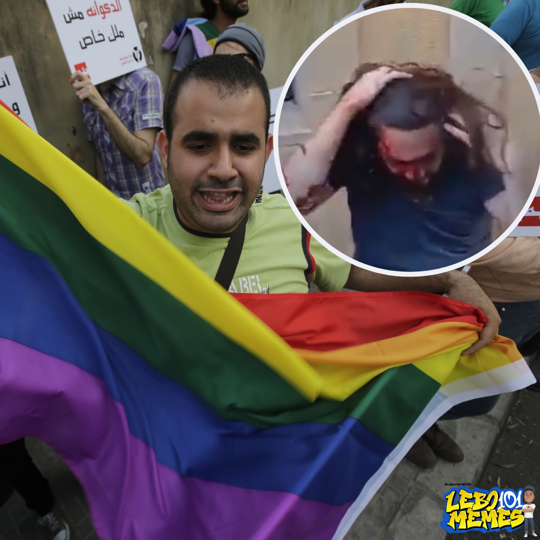 LGBTQ Protest in Lebanon, Beirut, destroyed by locals and the army