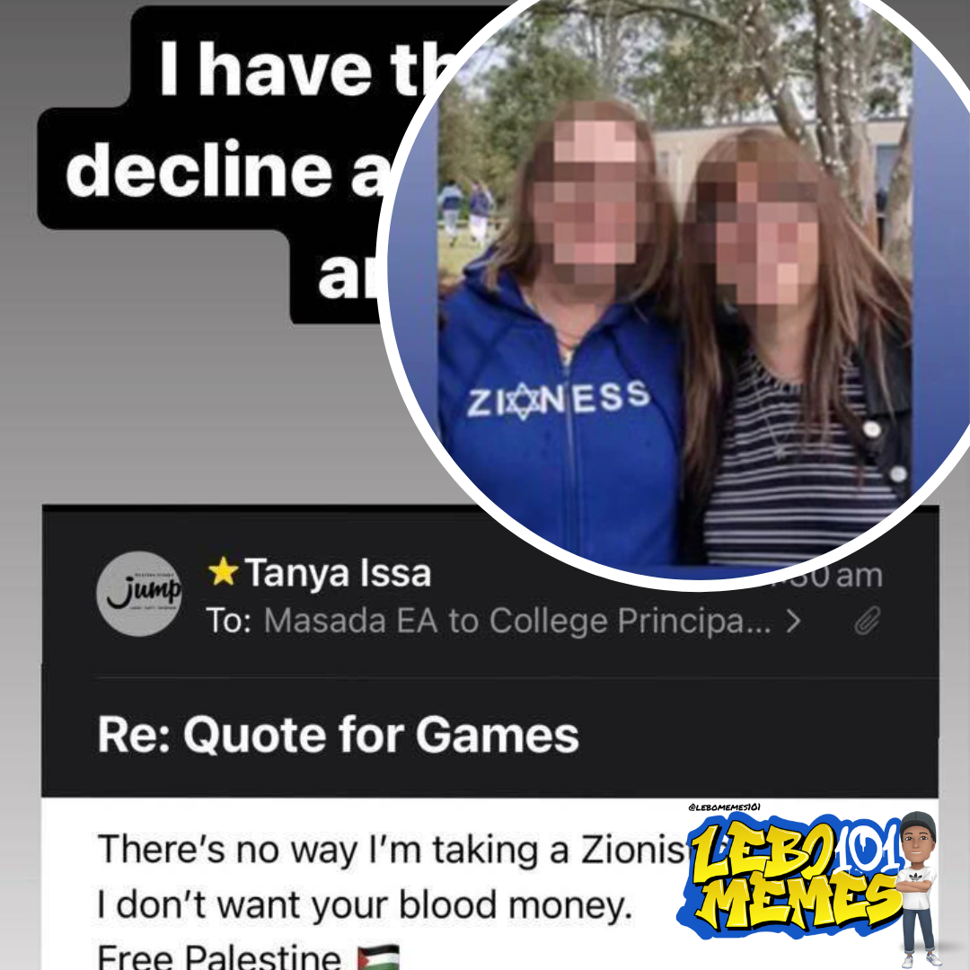 Western Sydney Jumping Castle Business refuses ‘Zionist school’s blood money’