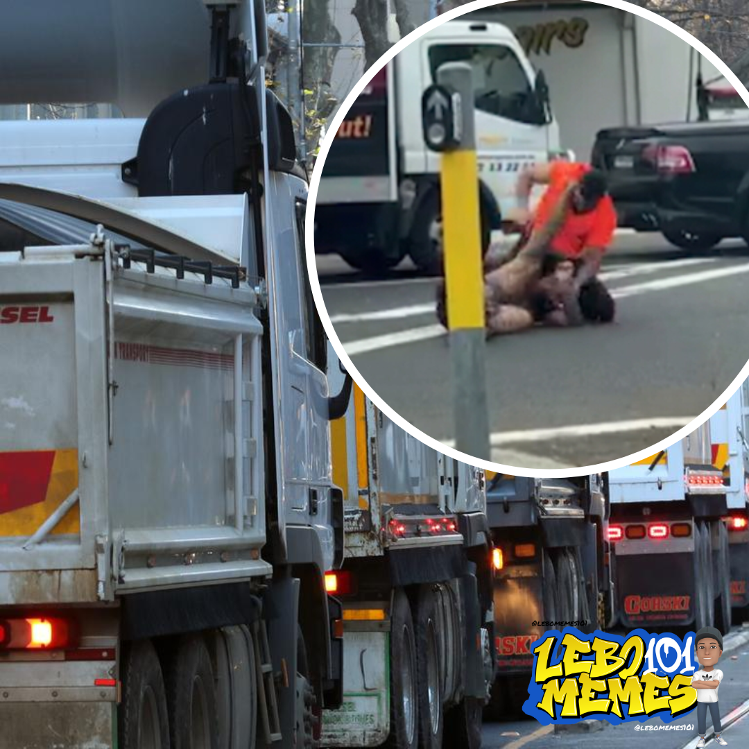 Truck Driver Cuts Off Ute And Finds Out