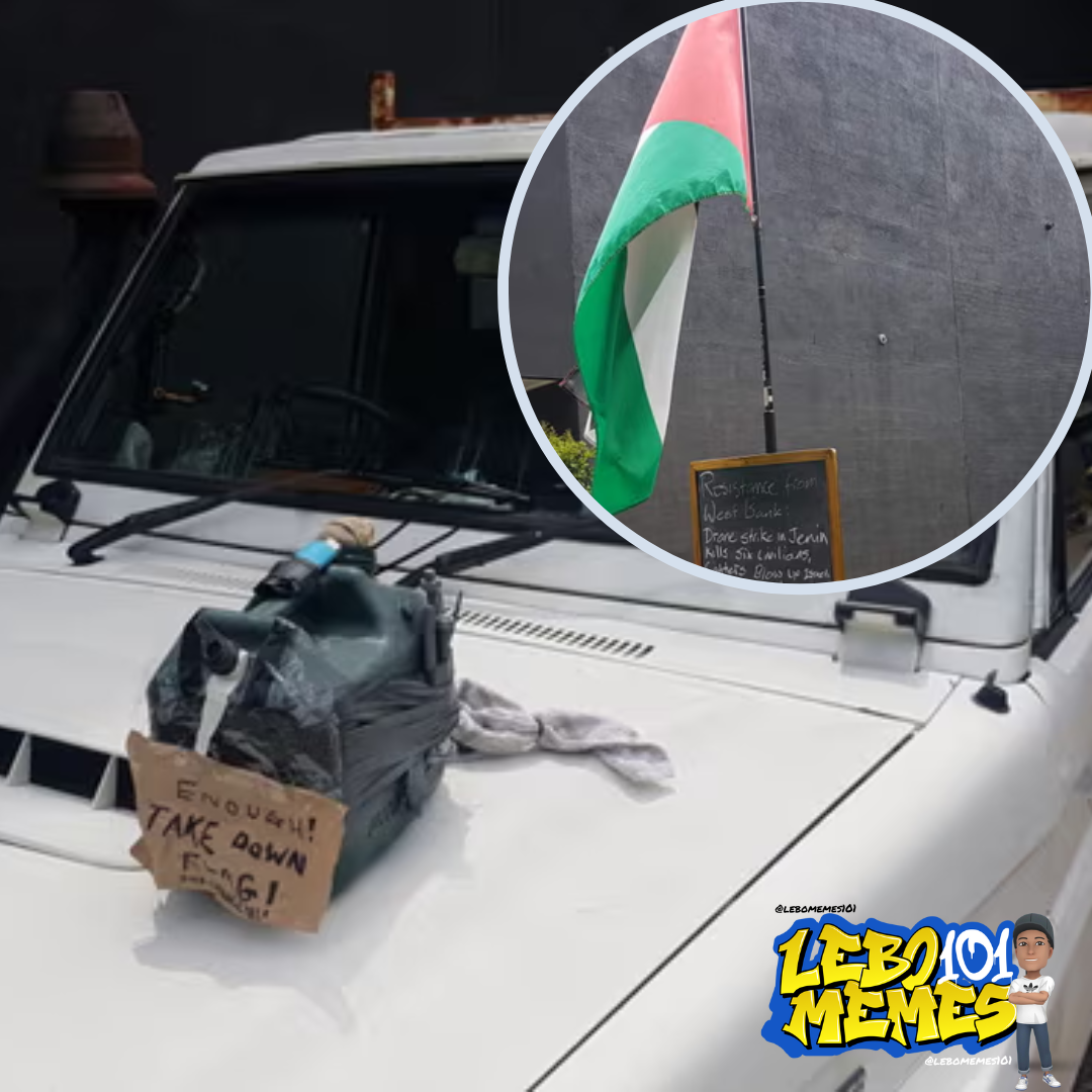 Suspected Homemade Bomb Found on Pro-Palestine's Car