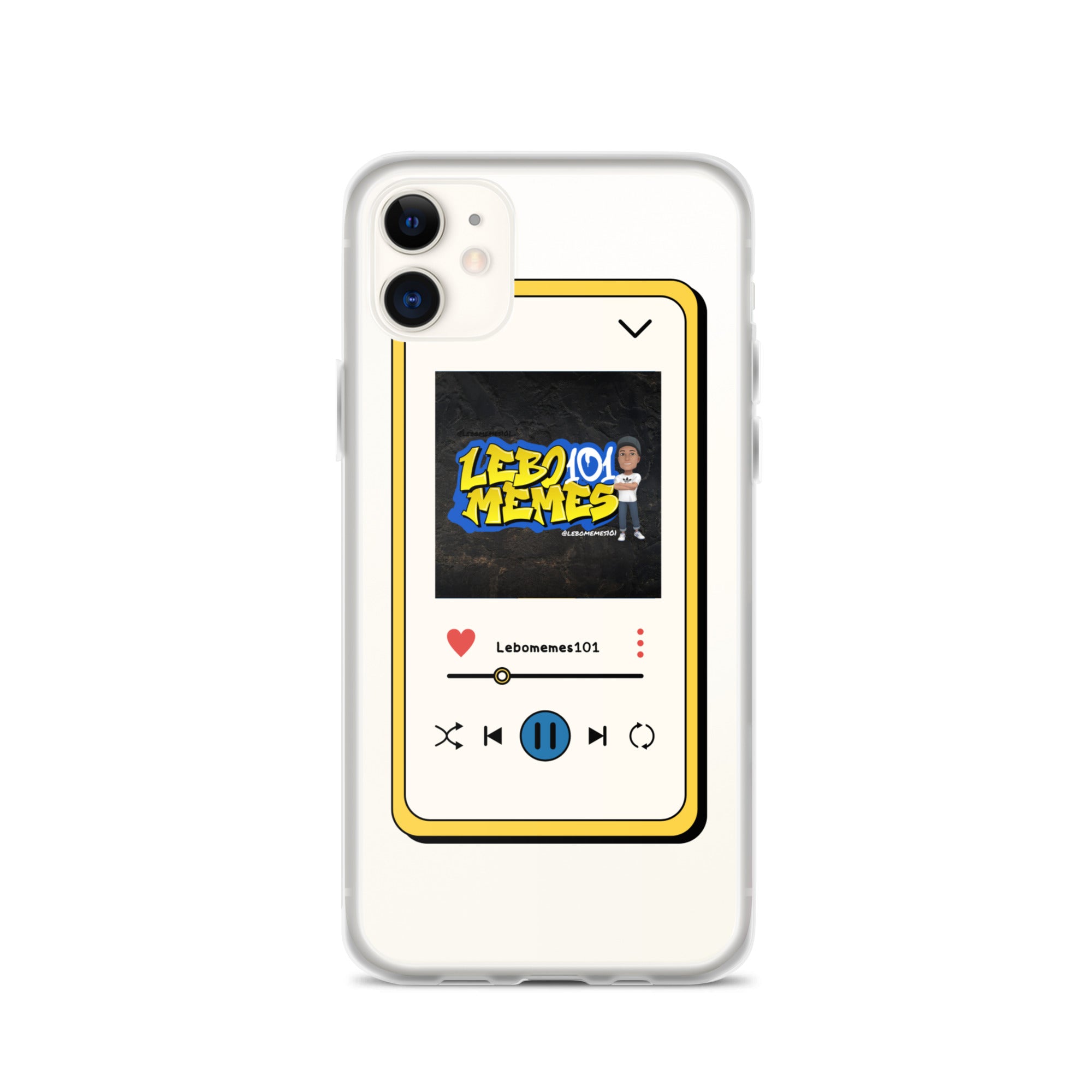 Custom Lebomemes101 Playing Clear Case for All iPhone®