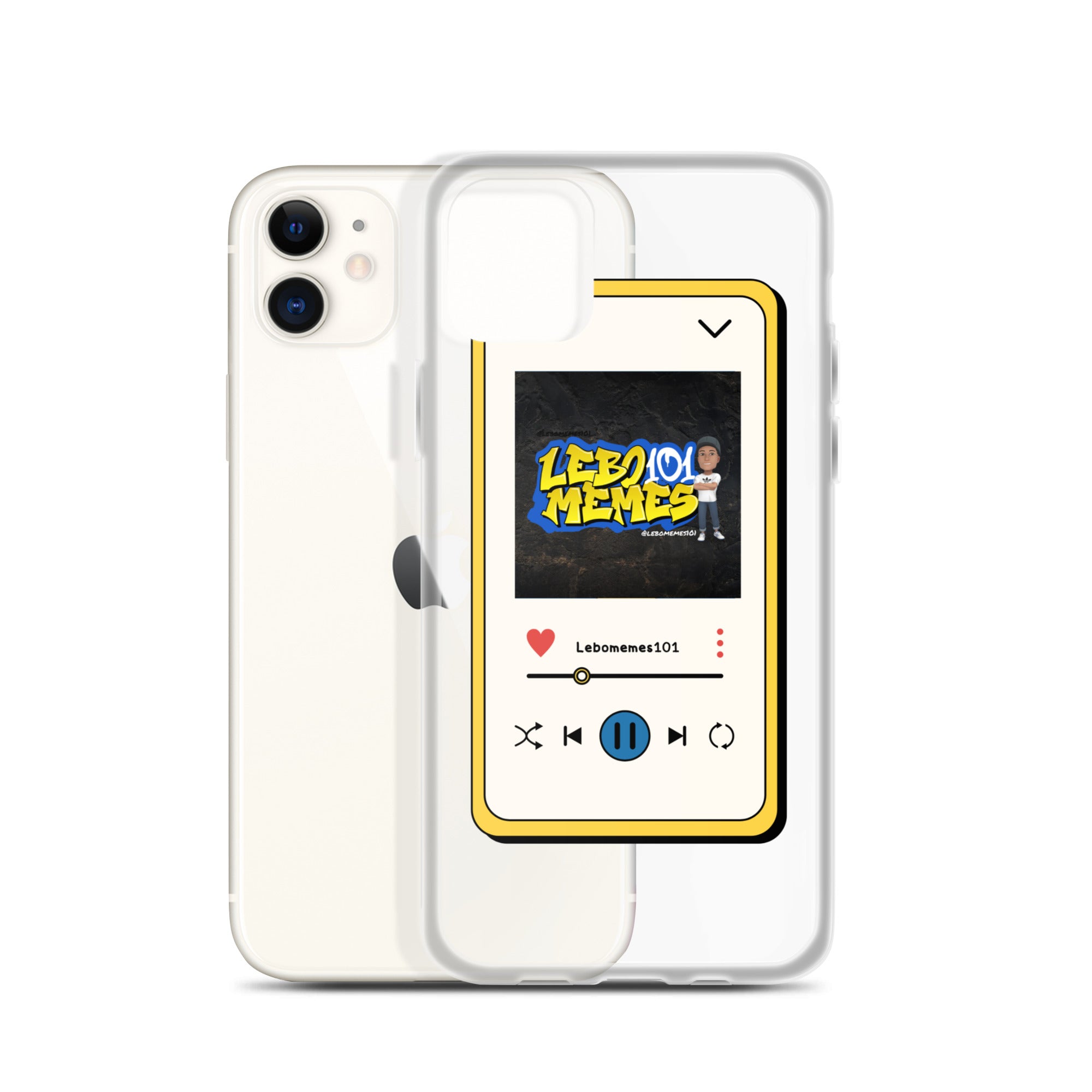 Custom Lebomemes101 Playing Clear Case for All iPhone®