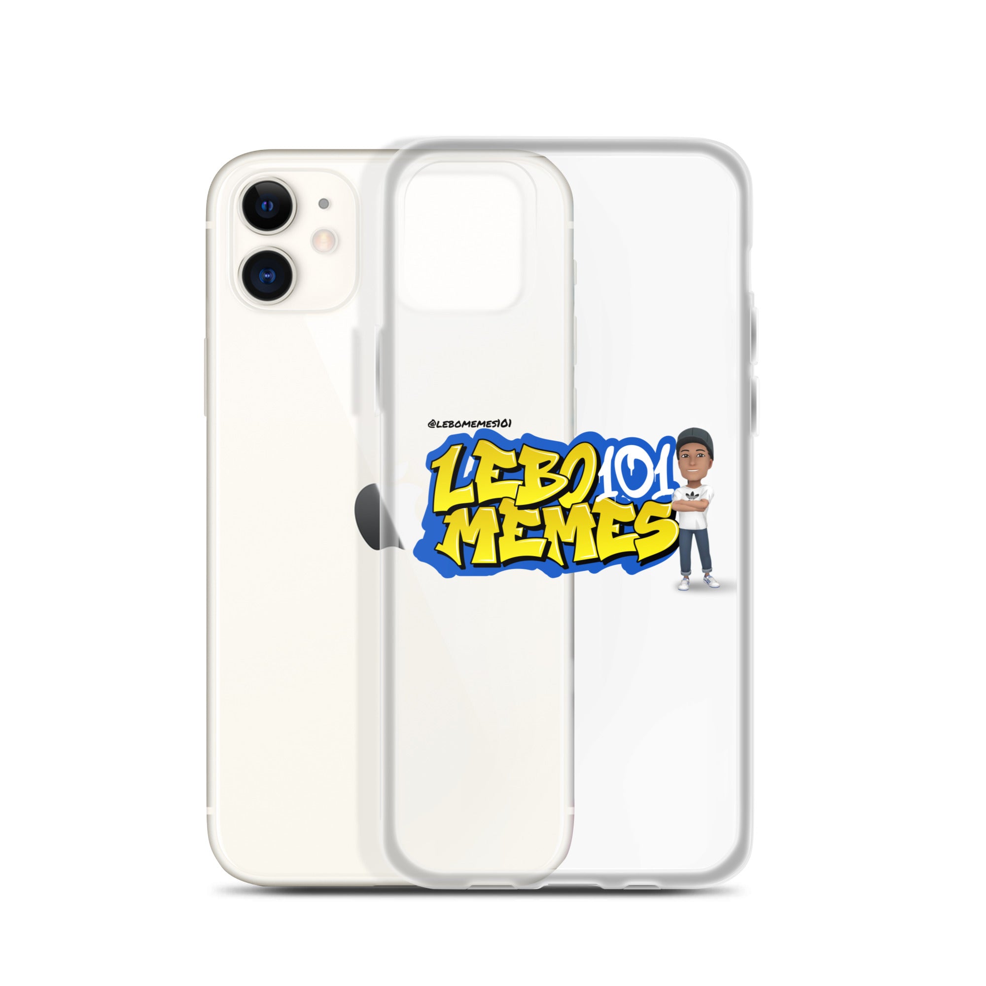 Custom Lebomemes101 Logo Clear Case for All iPhone®