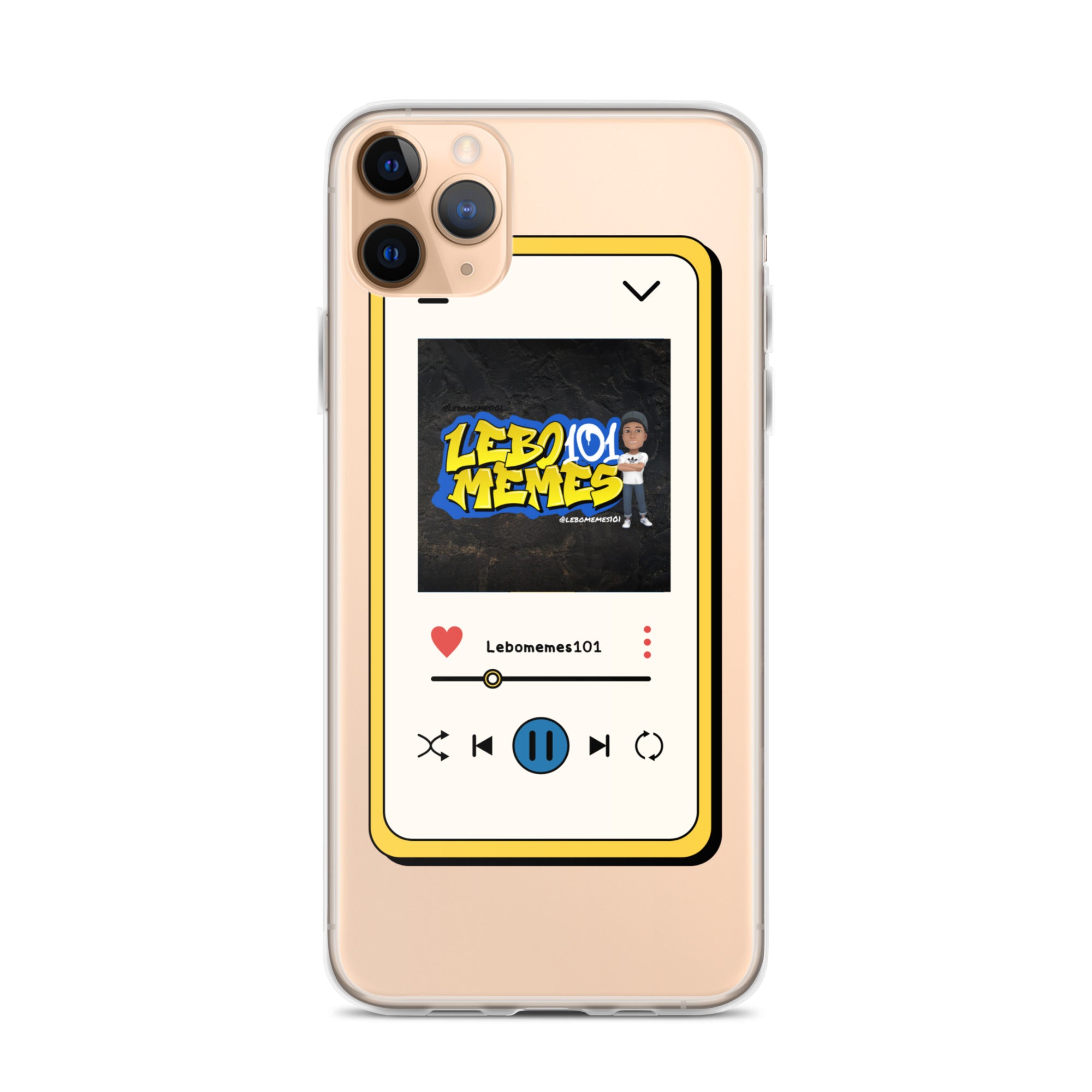 Custom Lebomemes101 Playing Clear Case for All iPhone®