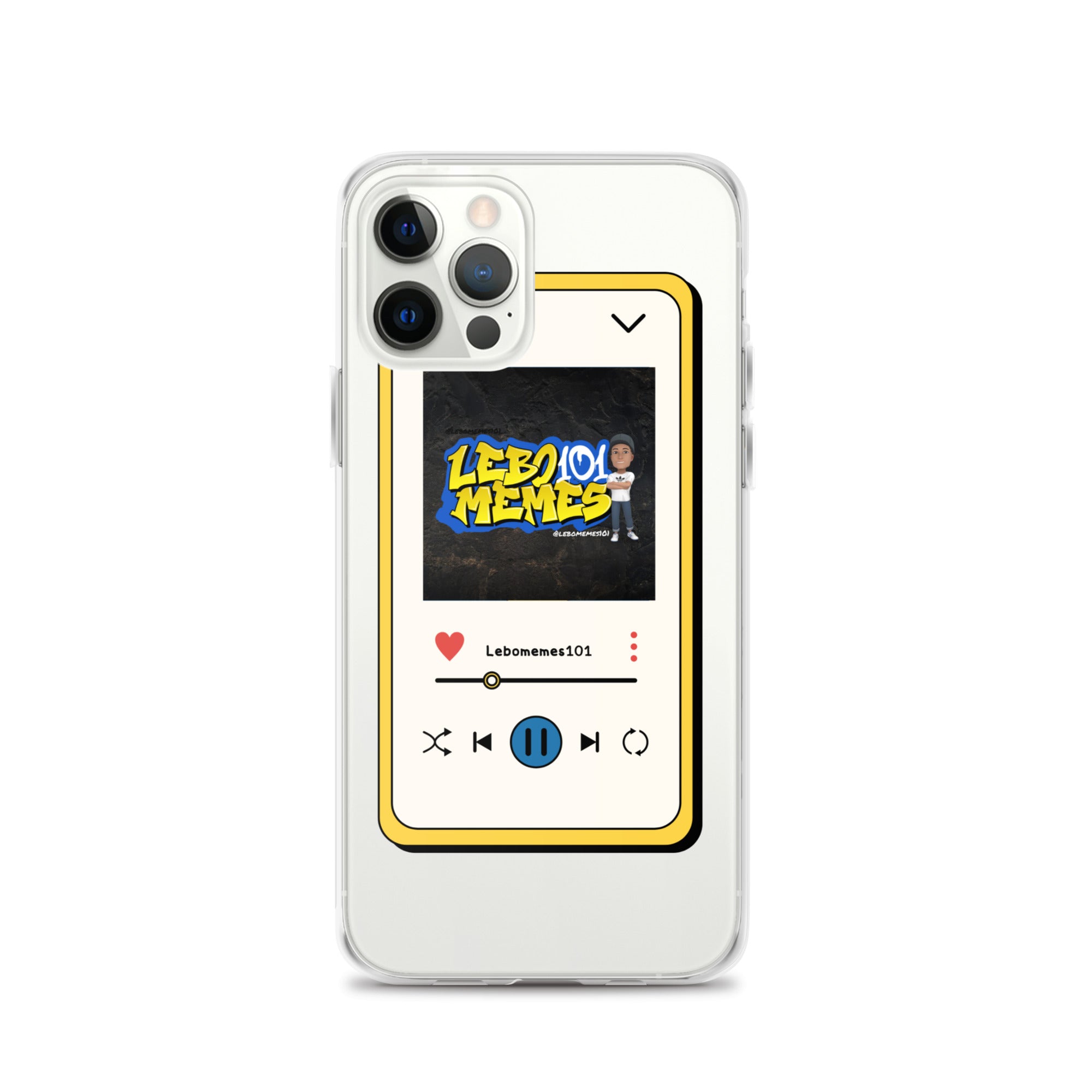 Custom Lebomemes101 Playing Clear Case for All iPhone®