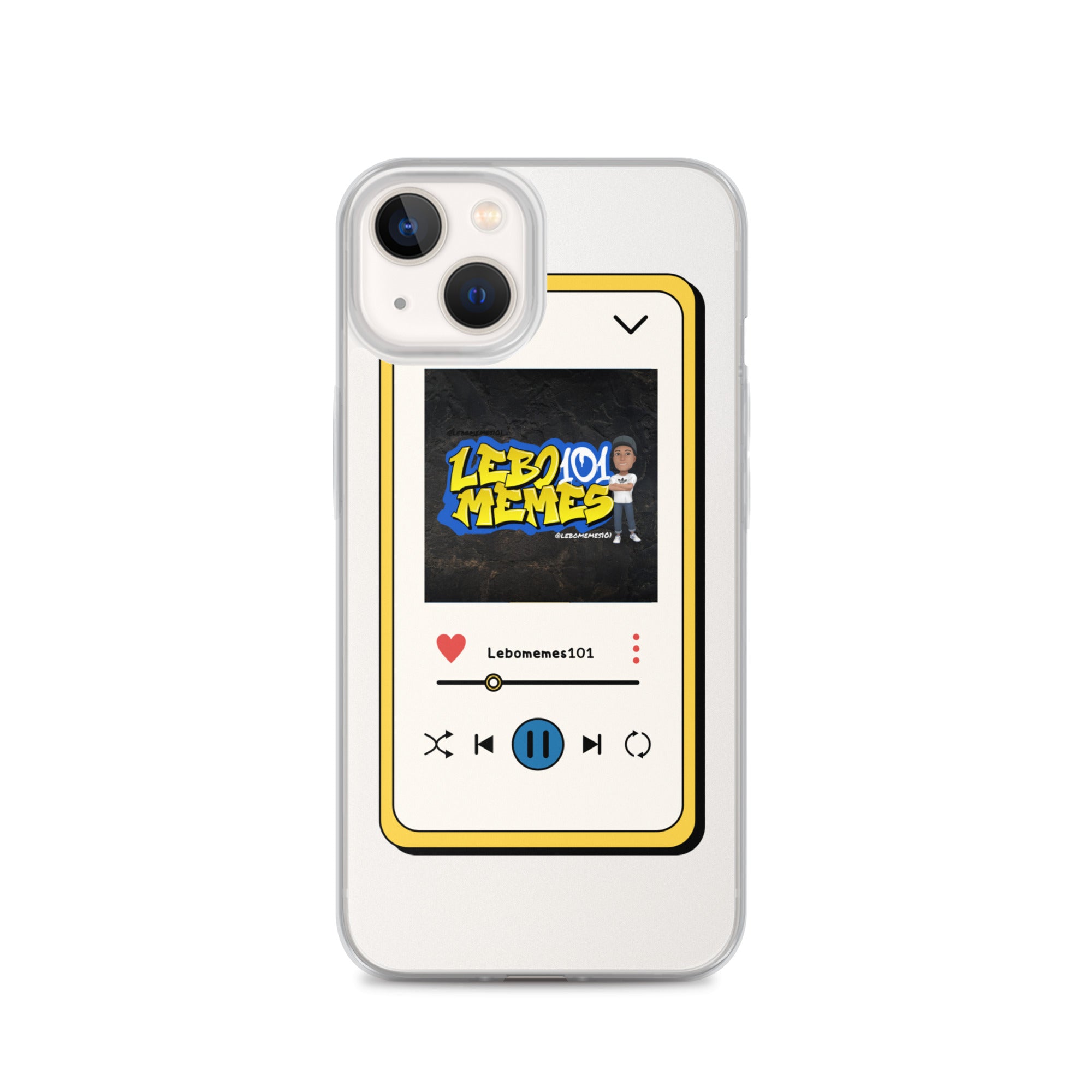 Custom Lebomemes101 Playing Clear Case for All iPhone®