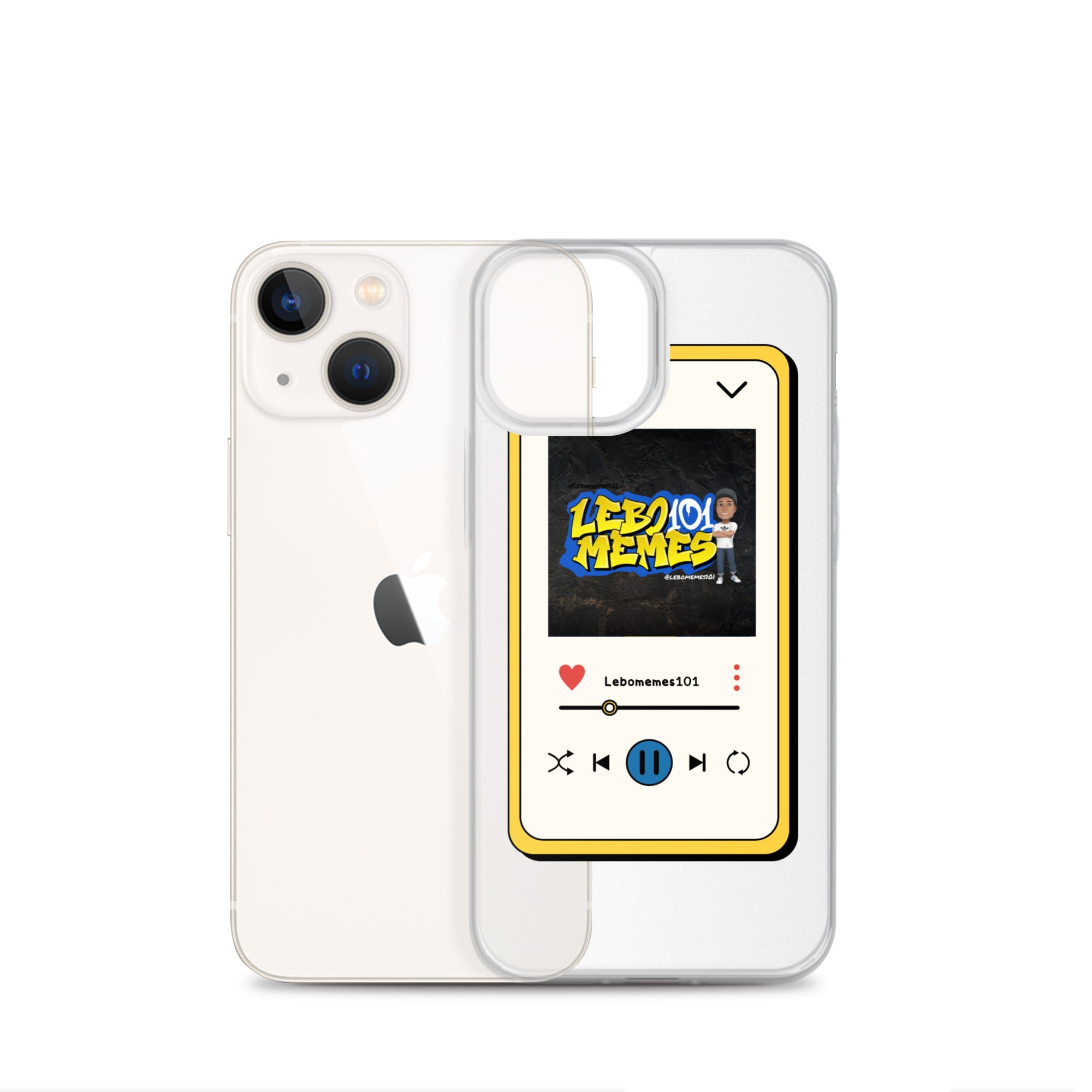 Custom Lebomemes101 Playing Clear Case for All iPhone®