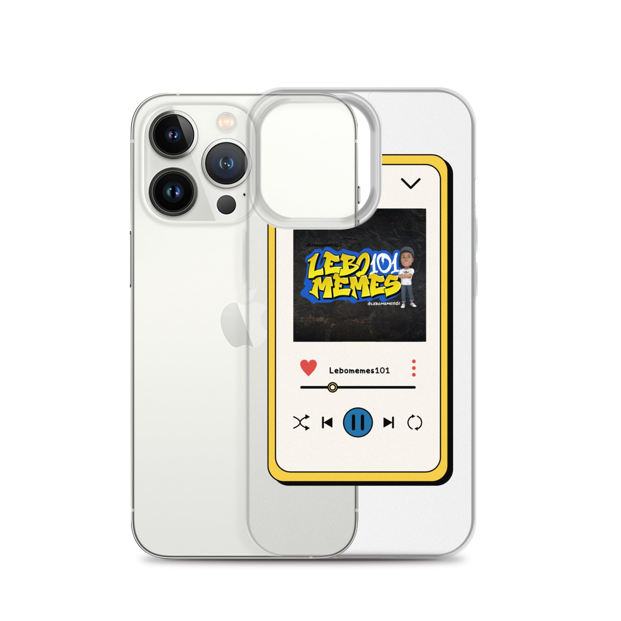 Custom Lebomemes101 Playing Clear Case for All iPhone®