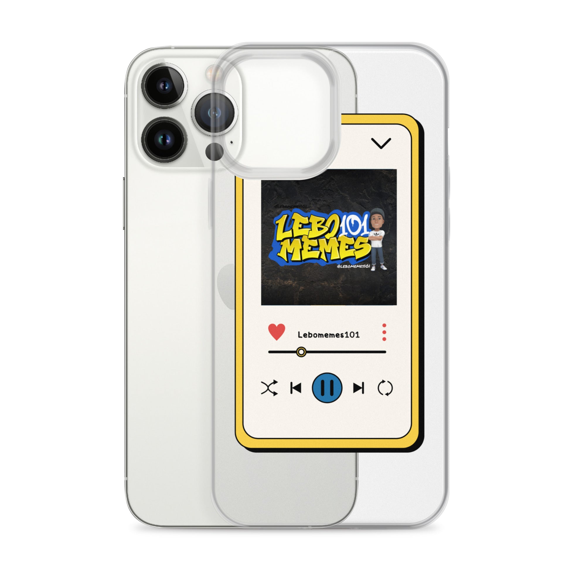 Custom Lebomemes101 Playing Clear Case for All iPhone®