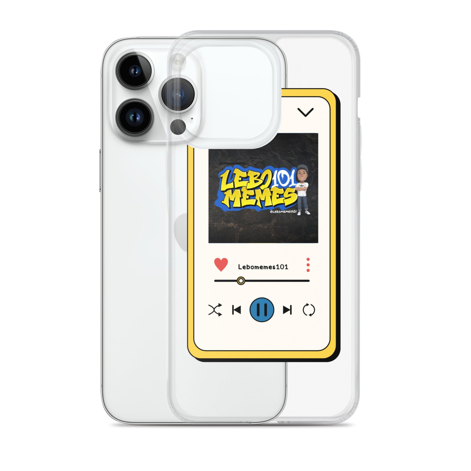 Custom Lebomemes101 Playing Clear Case for All iPhone®