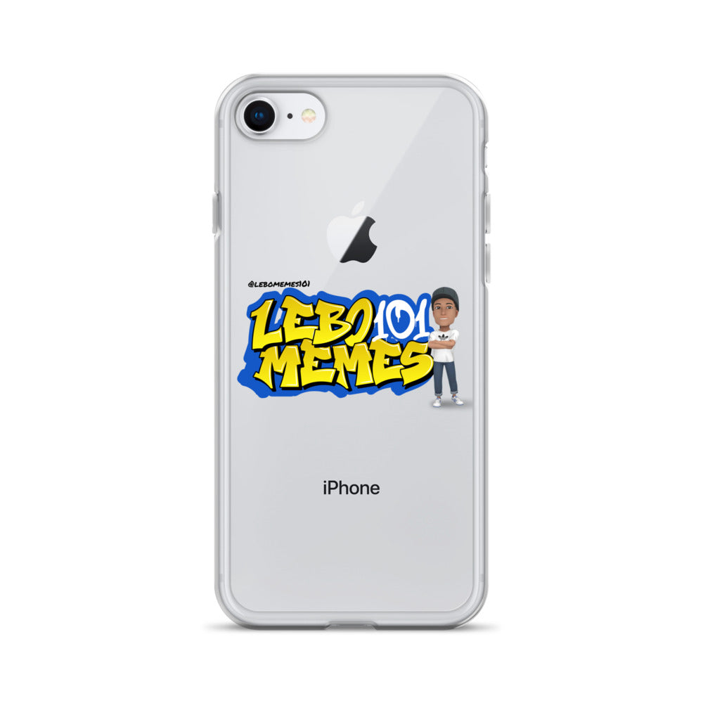 Custom Lebomemes101 Logo Clear Case for All iPhone®