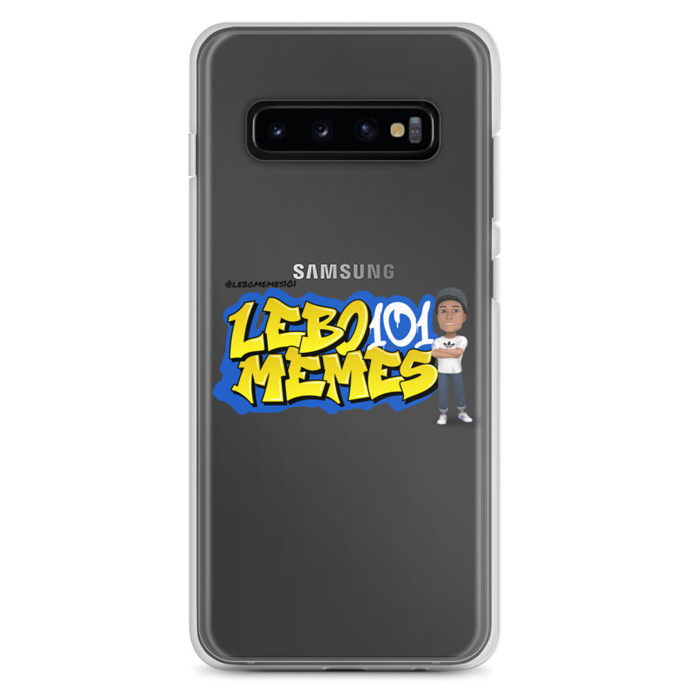 Custom Lebomemes101 Logo Clear Case for All Samsung®