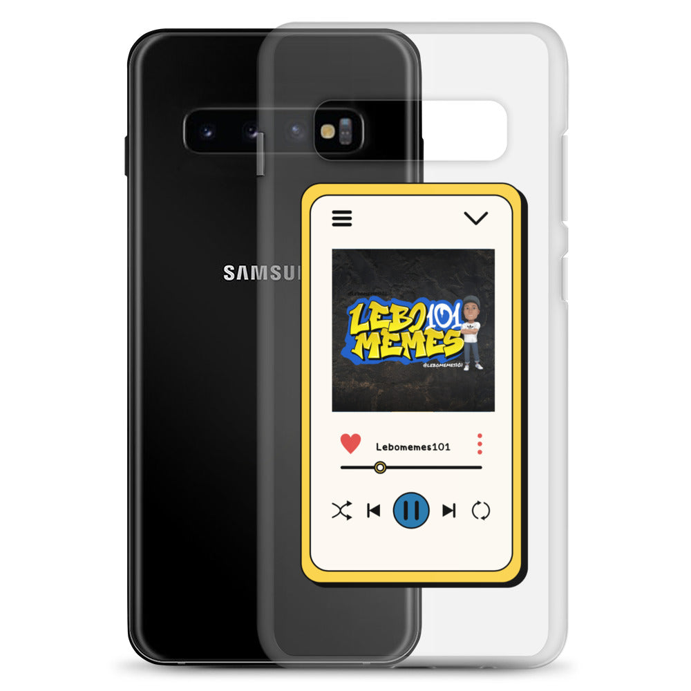 Custom Lebomemes101 Playing Clear Case for All Samsung®