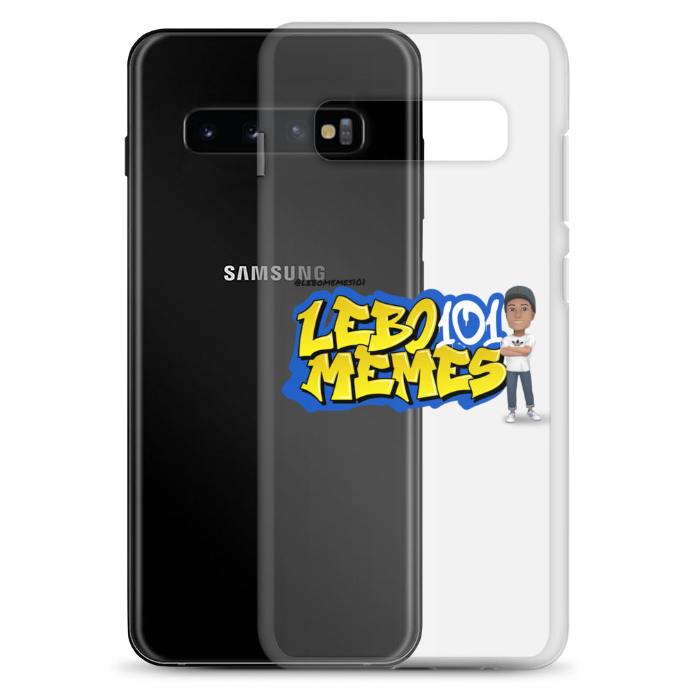 Custom Lebomemes101 Logo Clear Case for All Samsung®