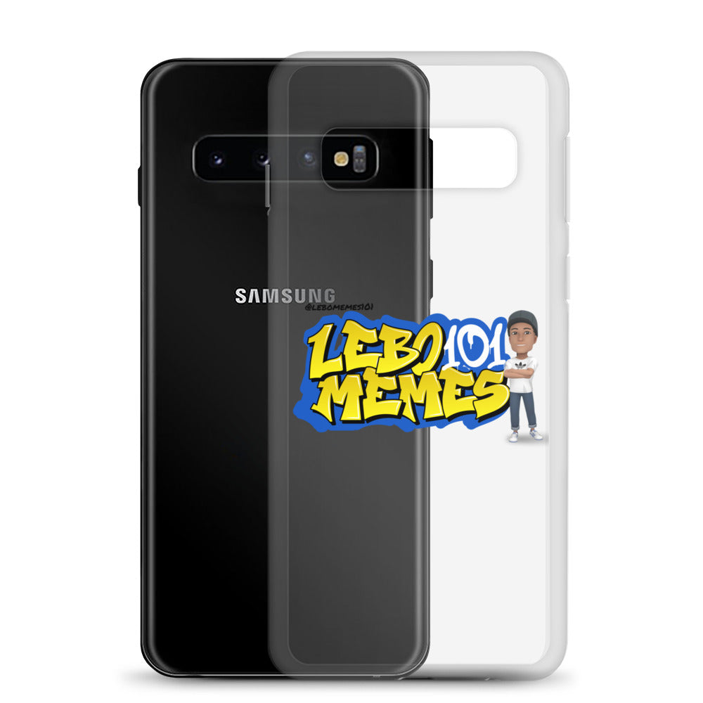 Custom Lebomemes101 Logo Clear Case for All Samsung®