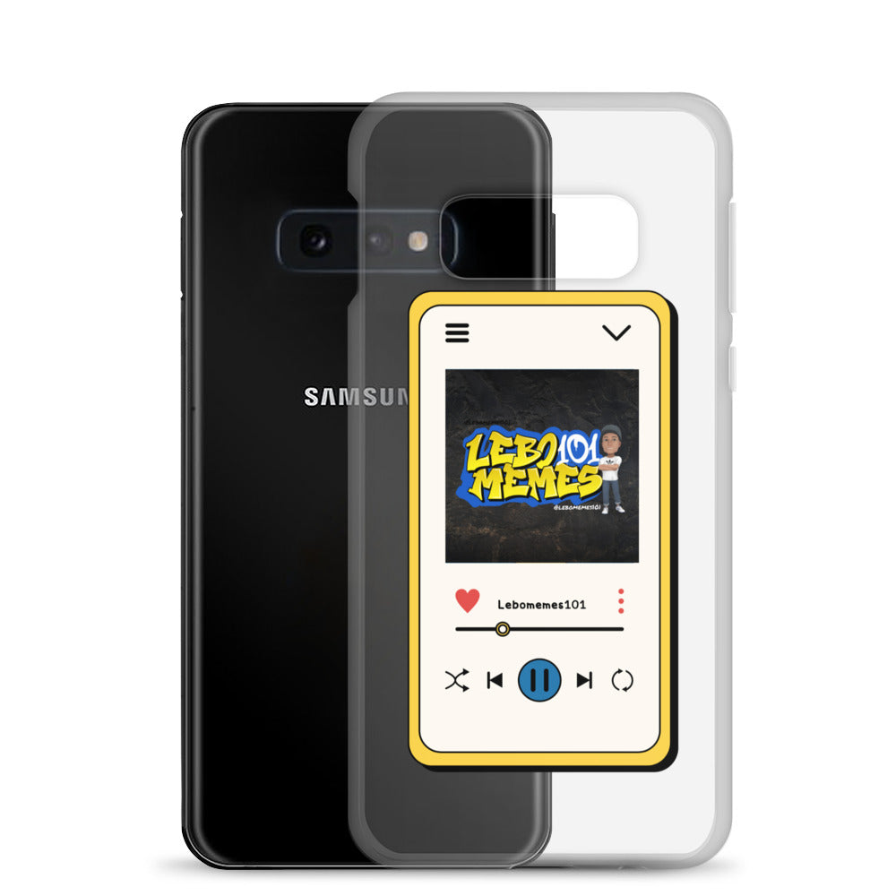 Custom Lebomemes101 Playing Clear Case for All Samsung®