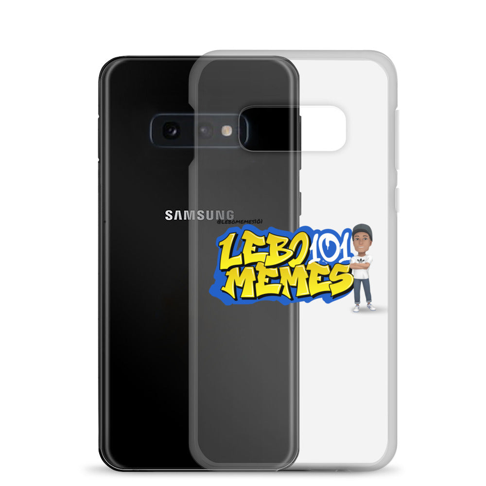 Custom Lebomemes101 Logo Clear Case for All Samsung®