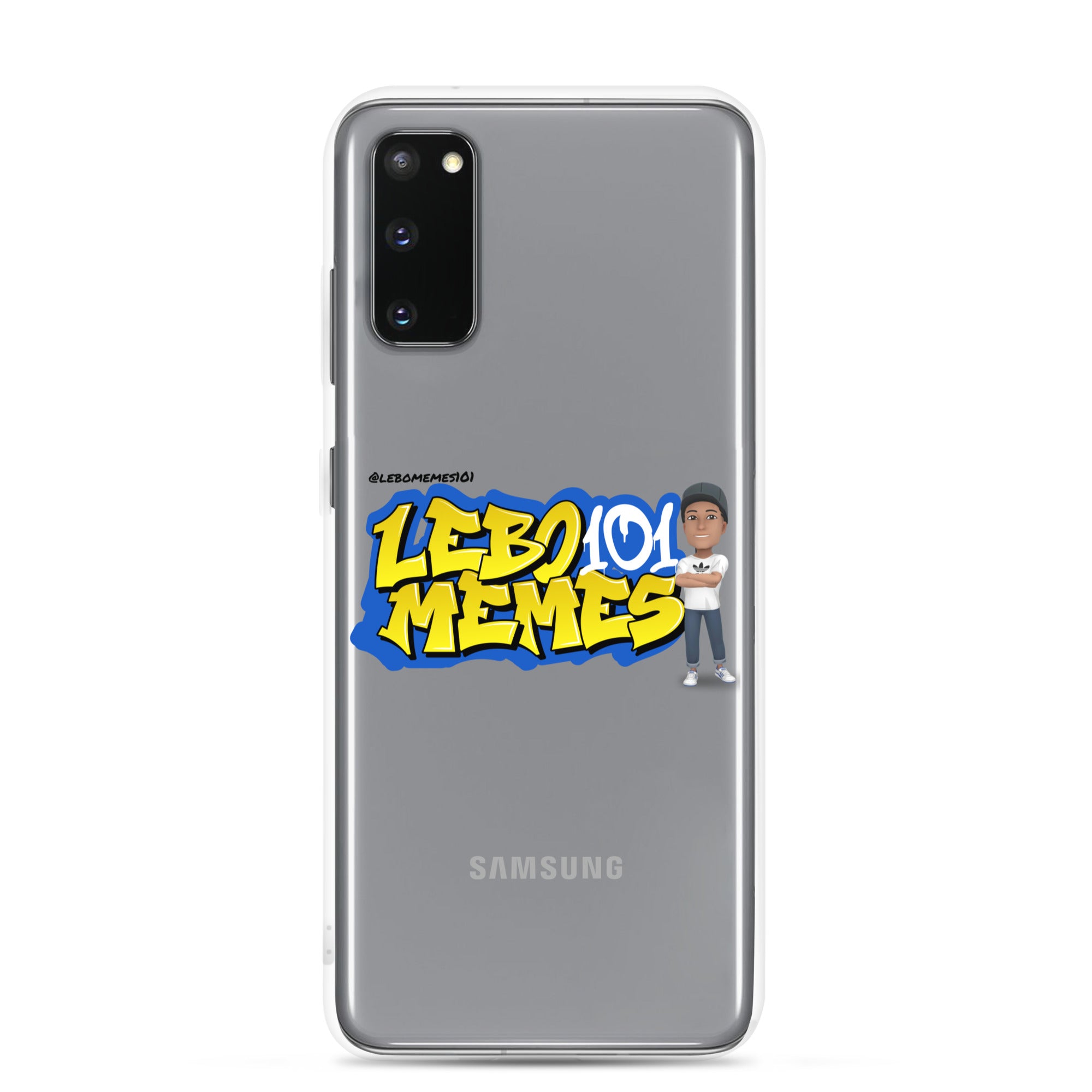 Custom Lebomemes101 Logo Clear Case for All Samsung®