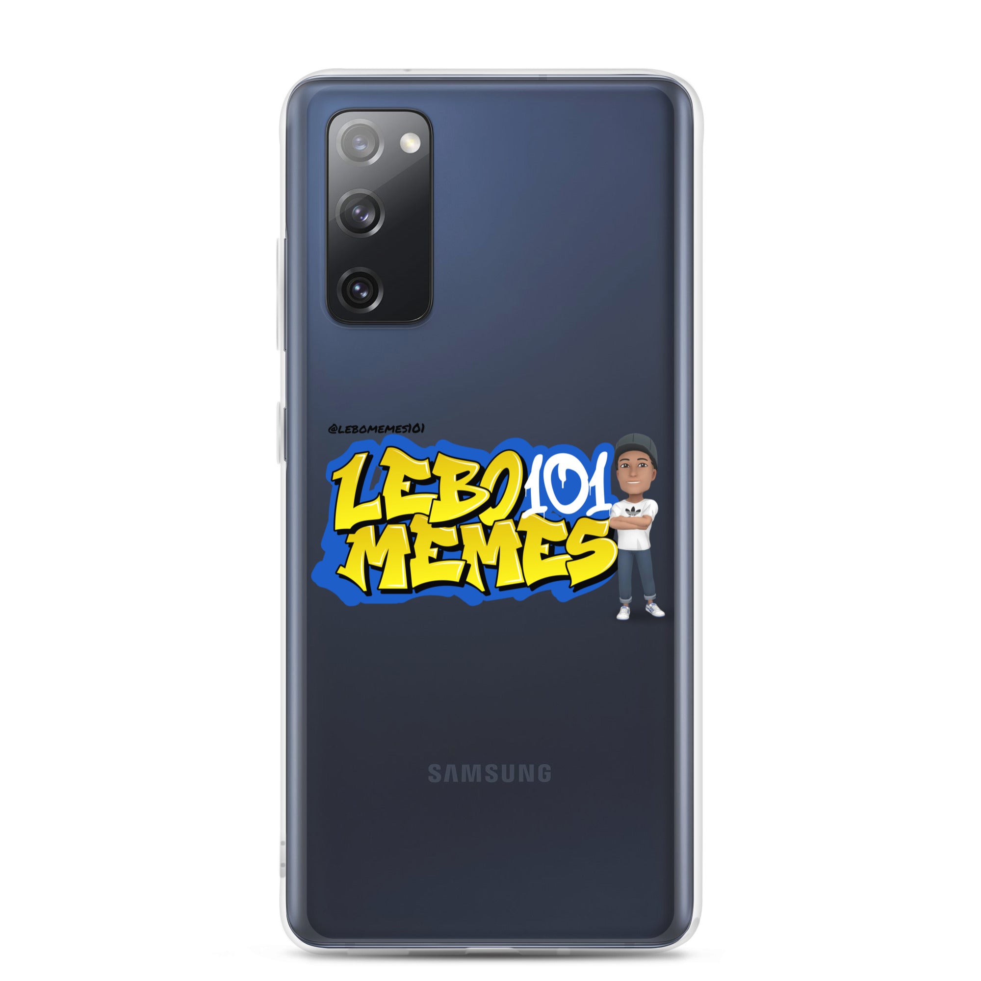 Custom Lebomemes101 Logo Clear Case for All Samsung®