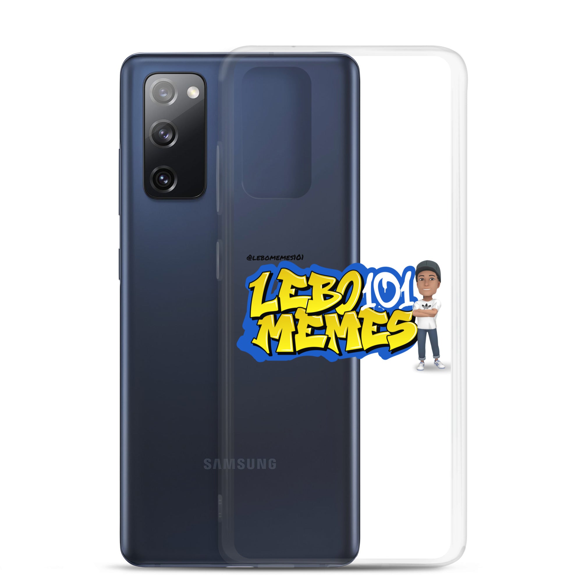 Custom Lebomemes101 Logo Clear Case for All Samsung®