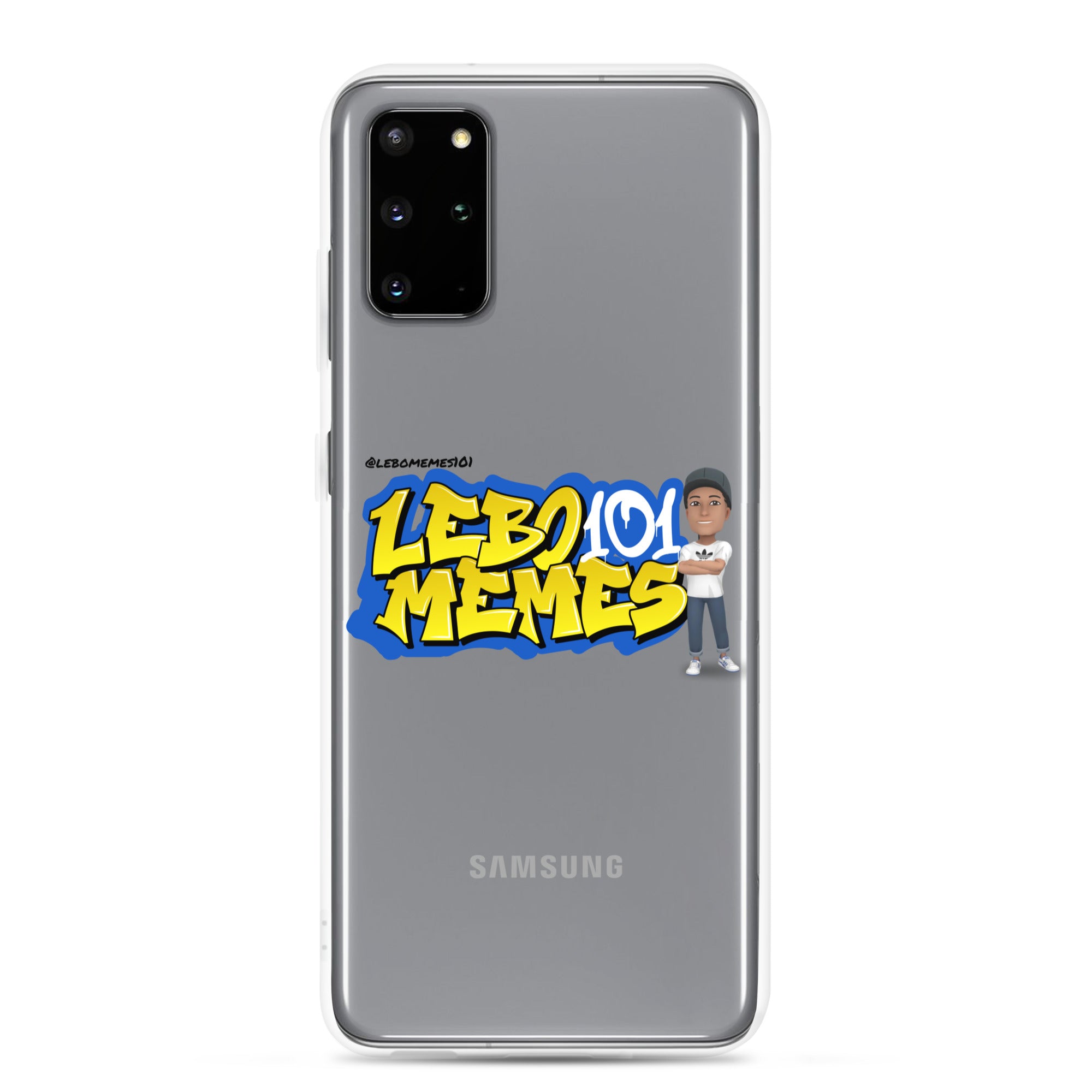 Custom Lebomemes101 Logo Clear Case for All Samsung®