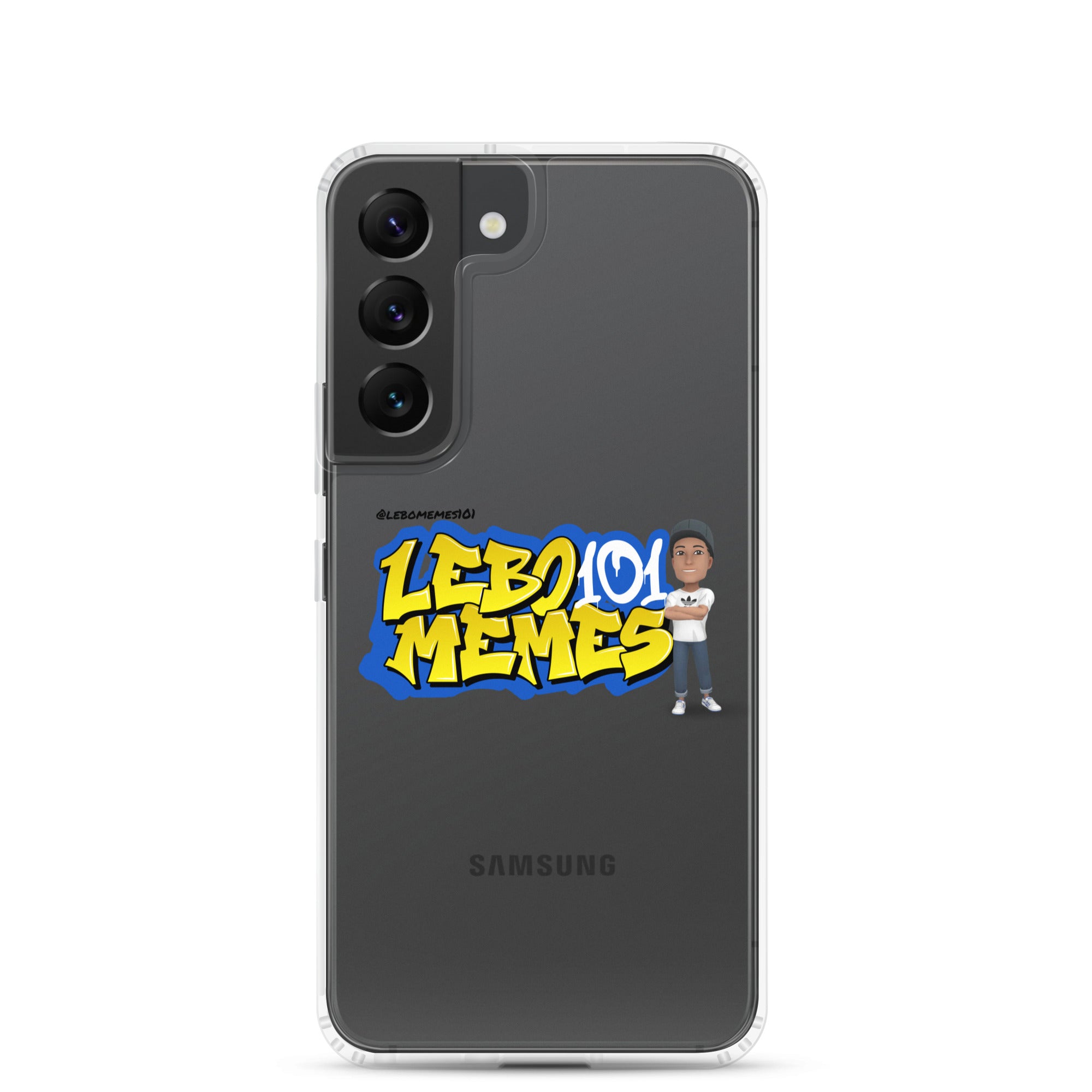 Custom Lebomemes101 Logo Clear Case for All Samsung®