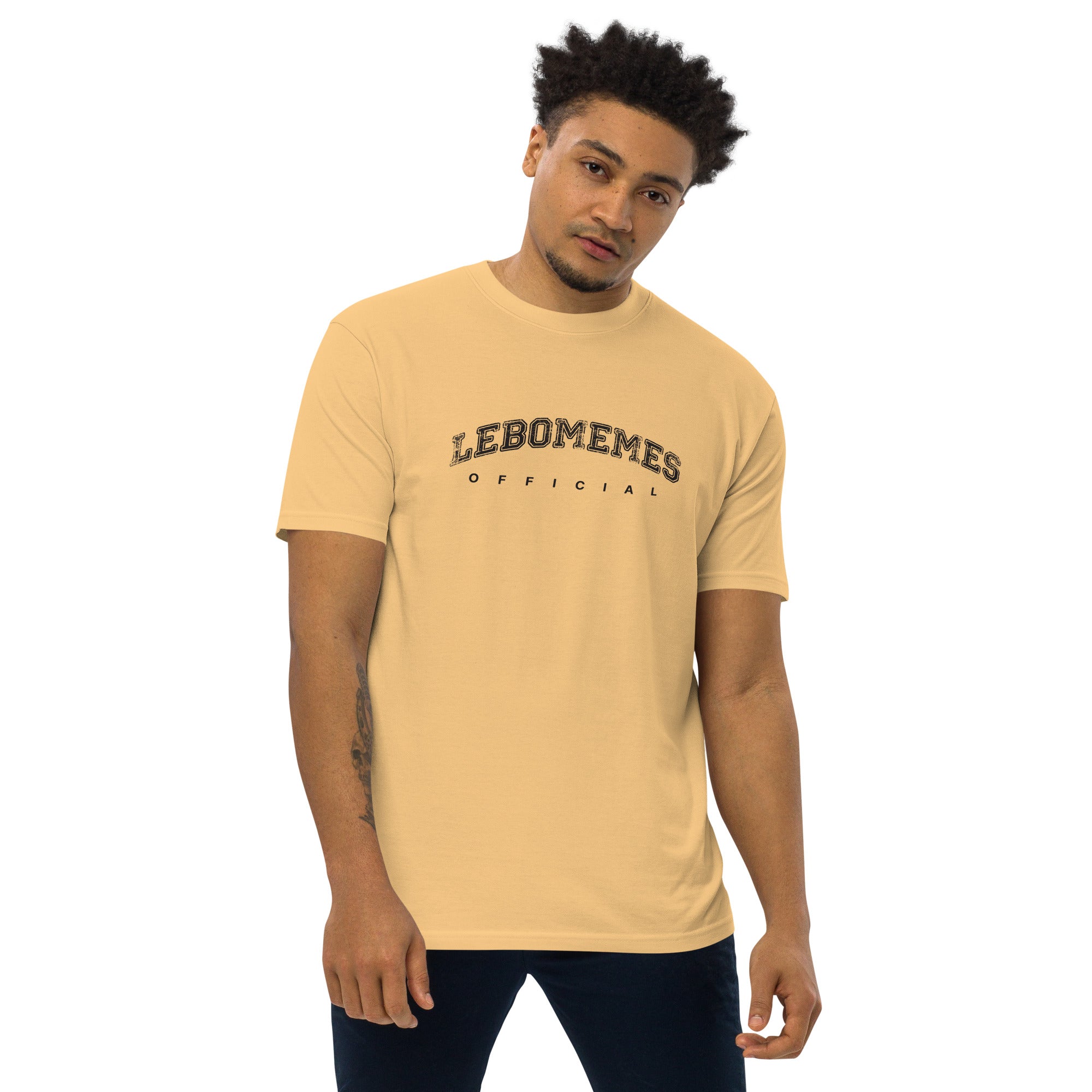 Men’s Premium Custom (Lebomemes) Heavyweight Tee