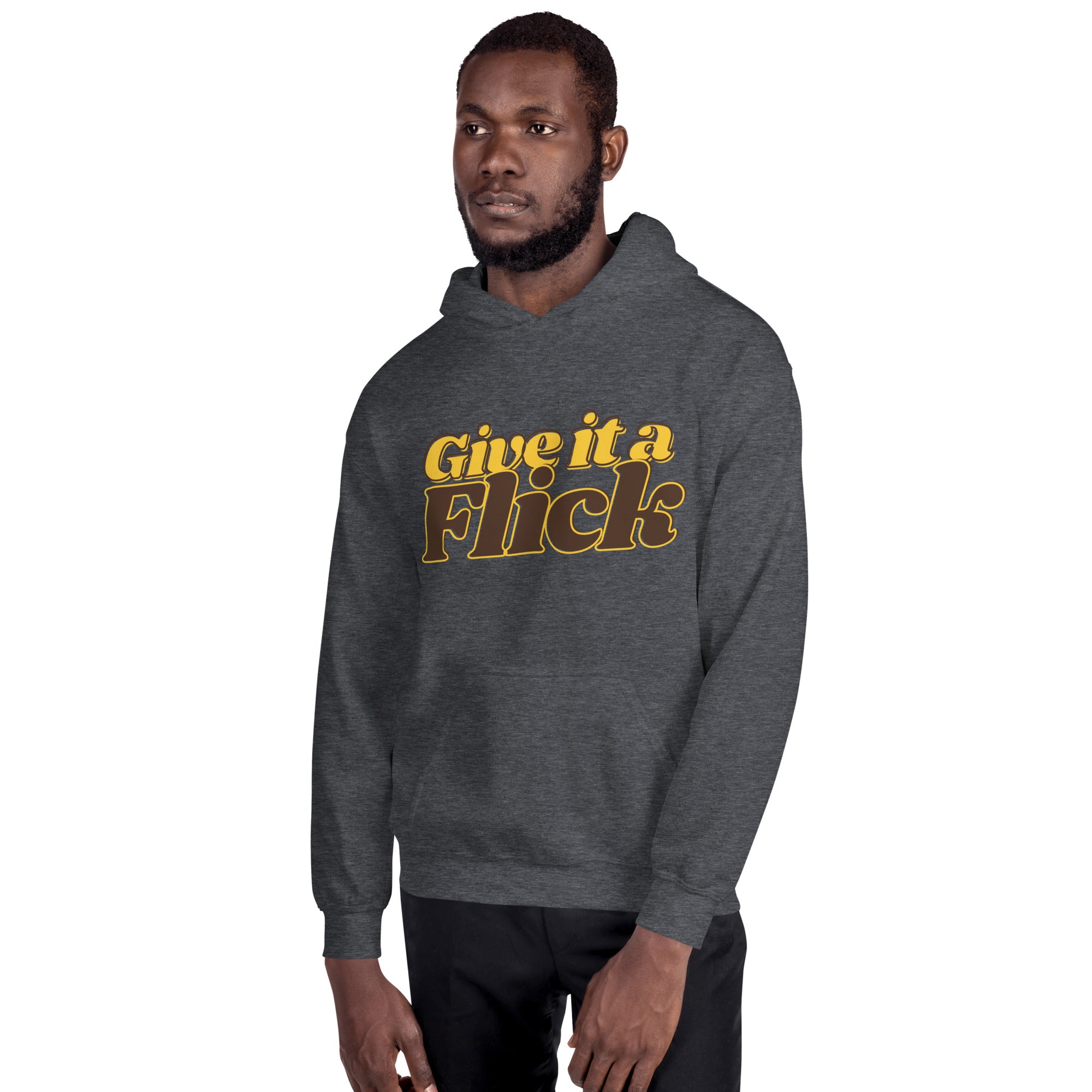 Unisex (Give it a Flick) Custom Hoodie