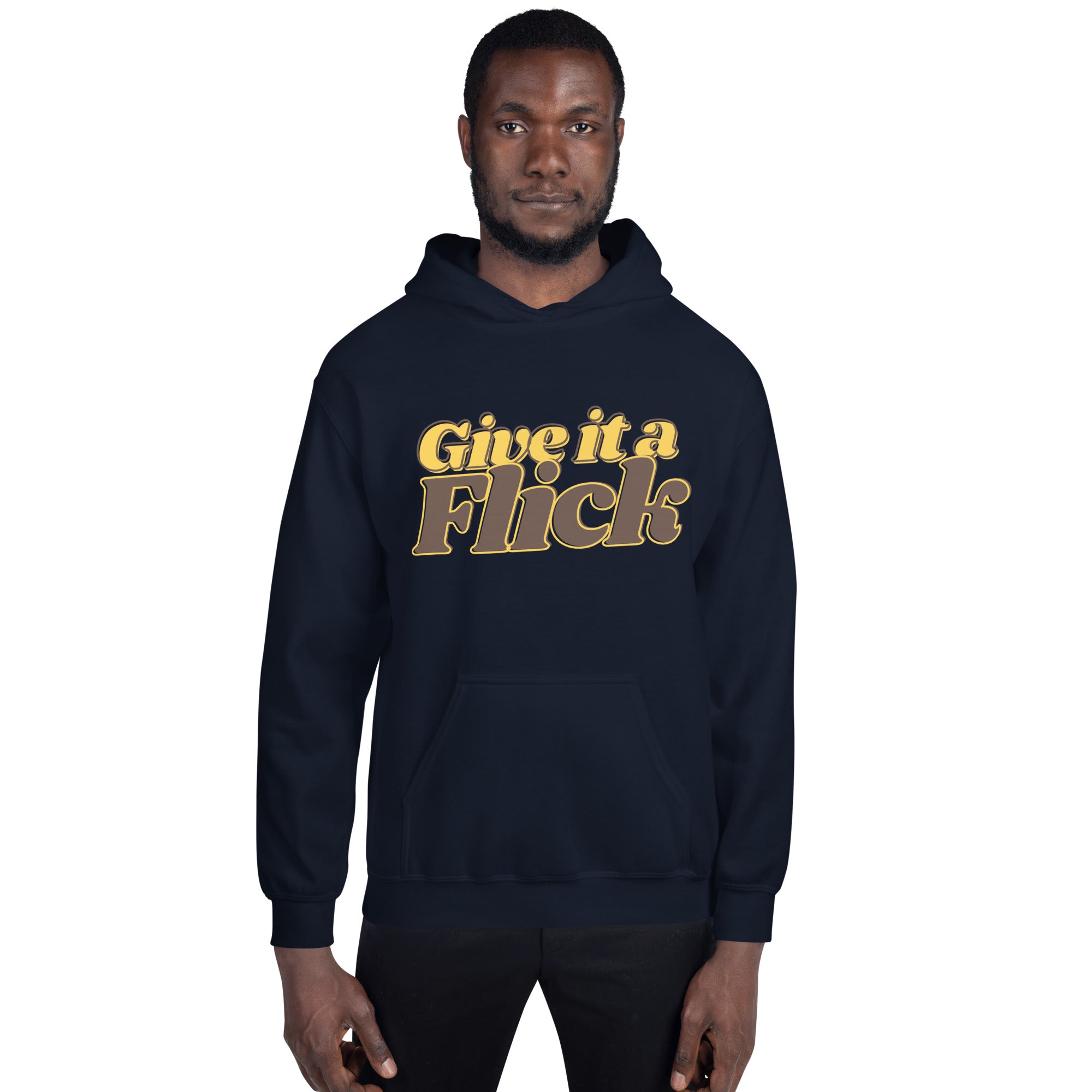 Unisex (Give it a Flick) Custom Hoodie