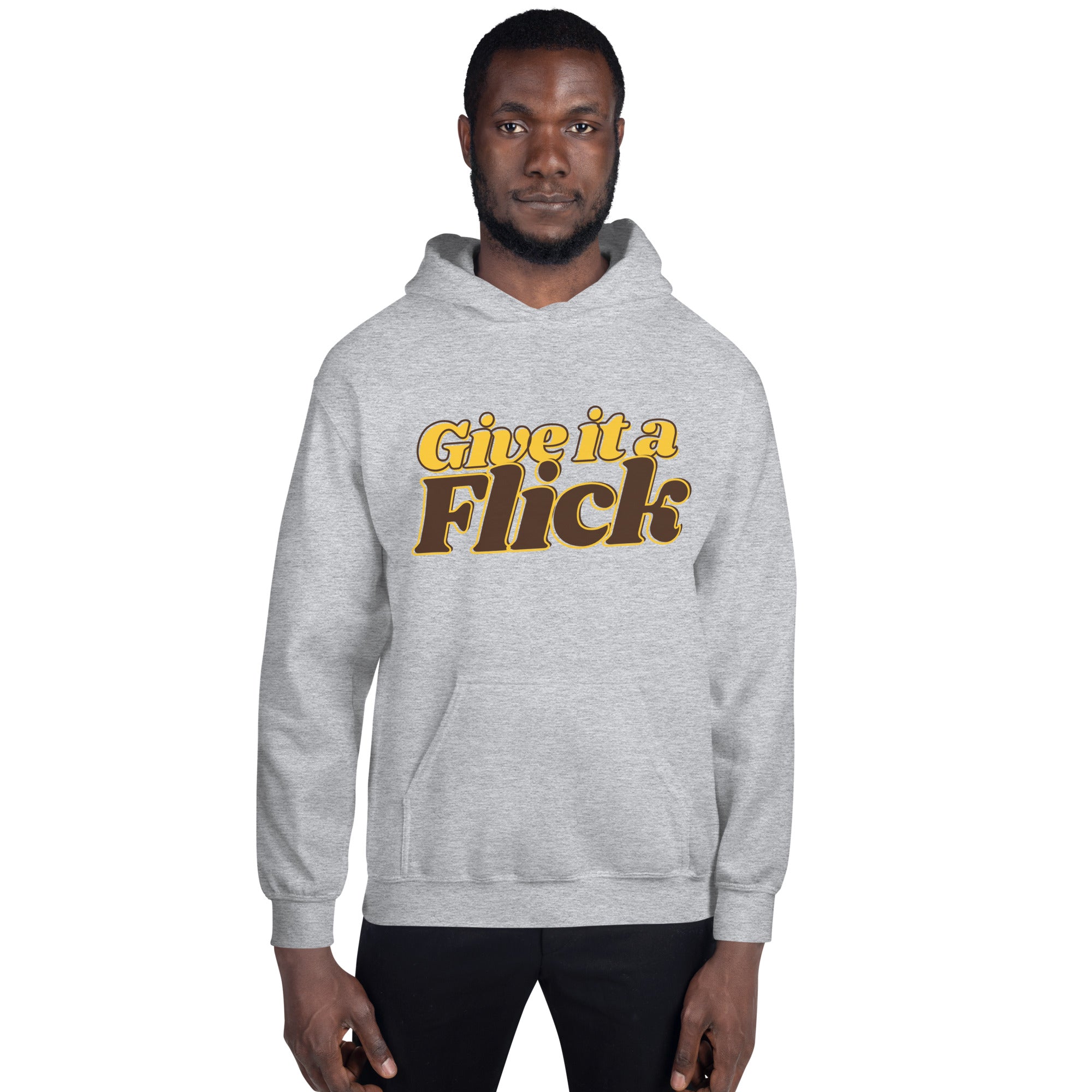 Unisex (Give it a Flick) Custom Hoodie