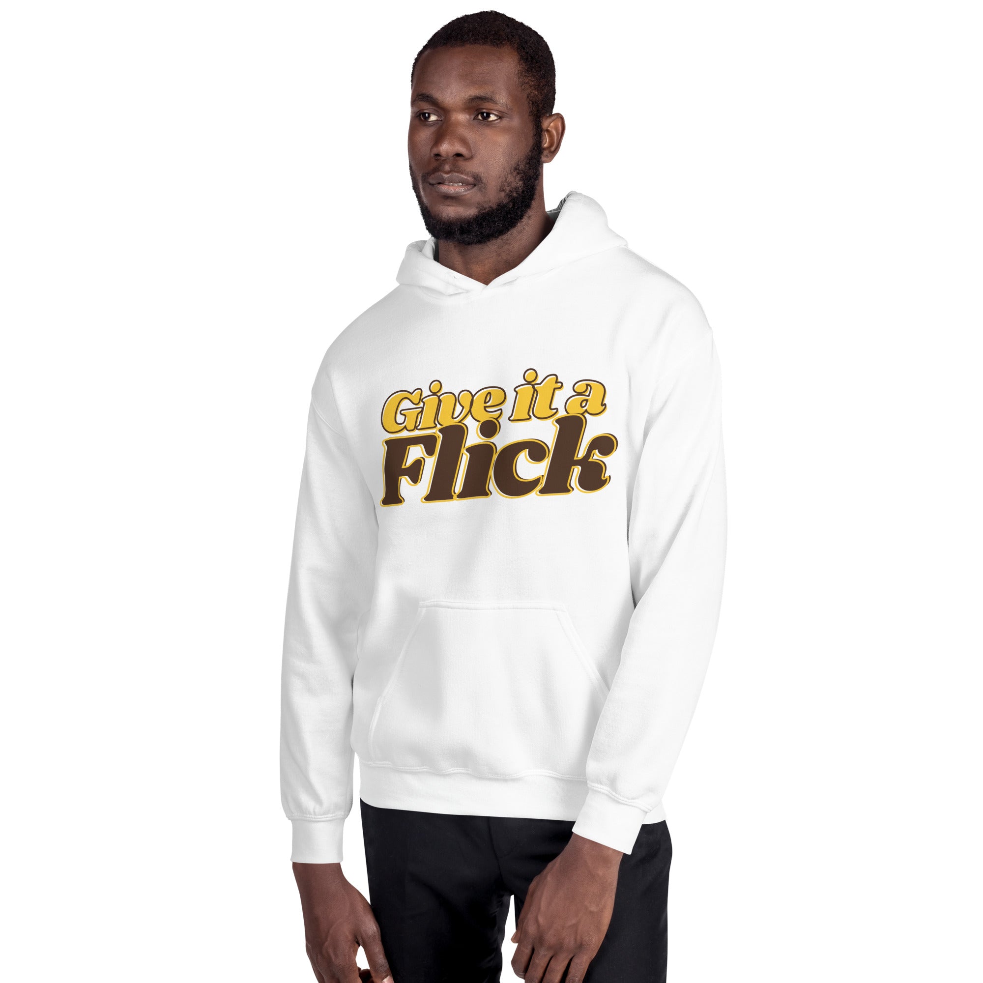 Unisex (Give it a Flick) Custom Hoodie